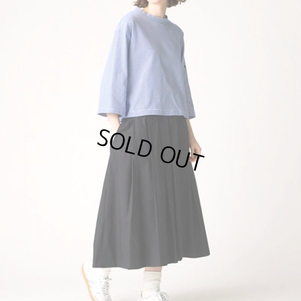 画像5: MidiUmi / ミディウミ モックネックボーダーワイドT (5)