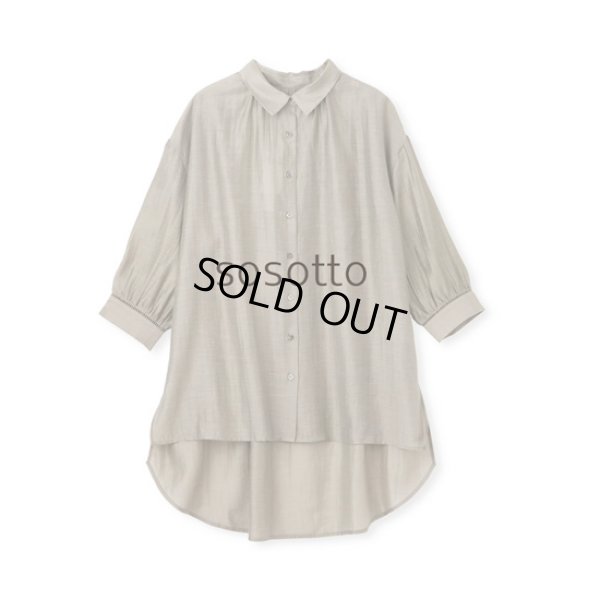 画像9: sosotto / ソソット 格子レースチュニックブラウス (9)