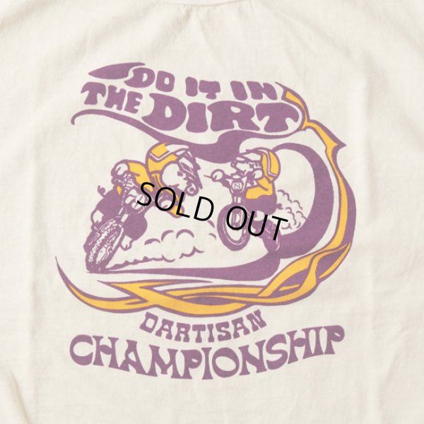 画像2: STUDIOD'ARTISAN / ステュディオダルチザン ピグメント加工プリントTシャツ (2)