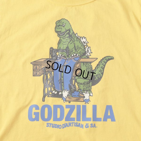 画像3: STUDIOD'ARTISAN / ステュディオダルチザン ゴジラコラボTシャツ (3)