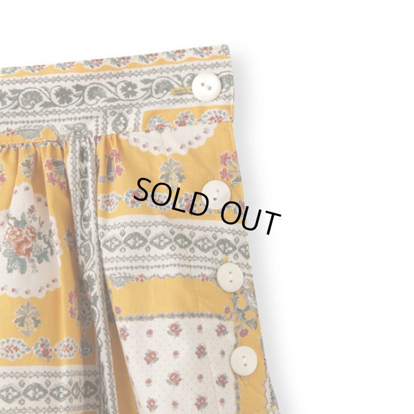 画像9: PONT DE CHALONS / ポンデシャロン マントンプリントスカート (9)