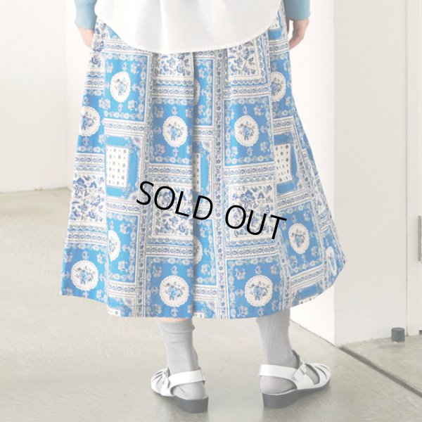 画像18: PONT DE CHALONS / ポンデシャロン マントンプリントスカート (18)