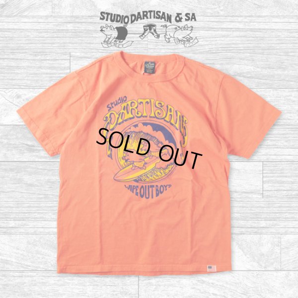 画像1: STUDIOD'ARTISAN / ステュディオダルチザン USコットンプリントTシャツ (1)