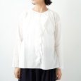 画像2: grin / グリン CLキャンブリック ラッフルプルオーバー (2)