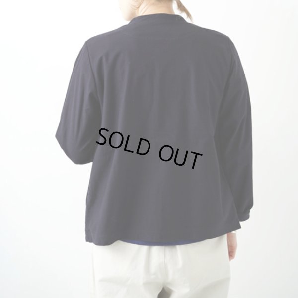 画像6: NATURAL LAUNDRY / ナテュラルランドリー コンパクトツイル シャツカーディガン (6)