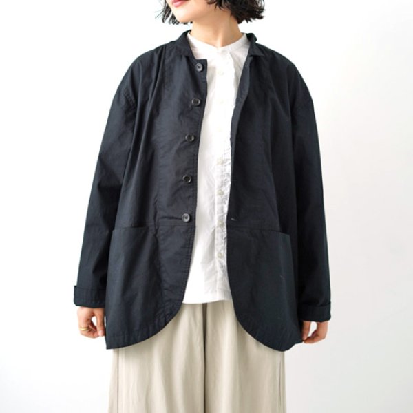 画像2: grin / グリン ホースクロス コクーンジャケット (2)