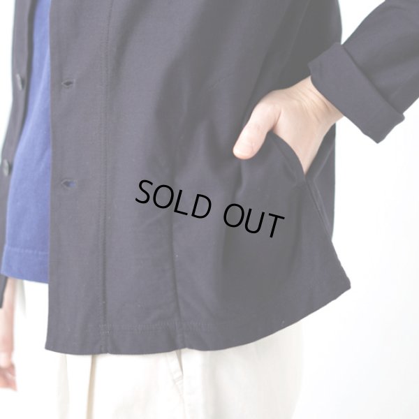 画像5: NATURAL LAUNDRY / ナテュラルランドリー コンパクトツイル シャツカーディガン (5)