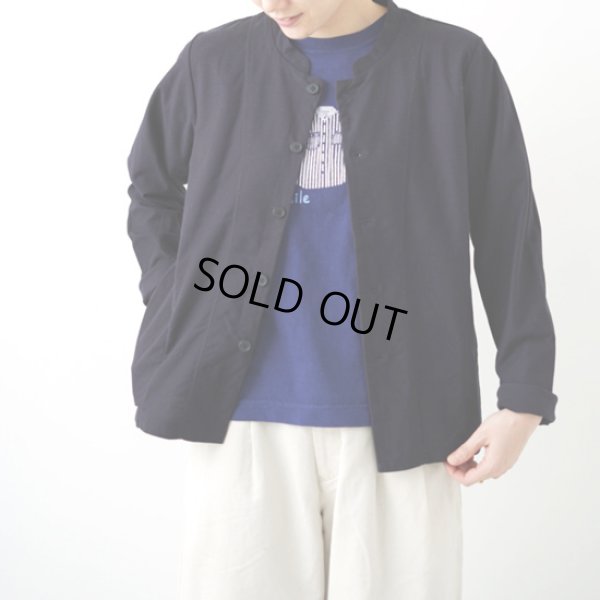 画像3: NATURAL LAUNDRY / ナテュラルランドリー コンパクトツイル シャツカーディガン (3)