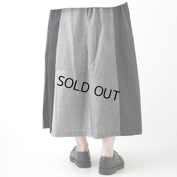 画像6: NATURAL LAUNDRY / ナテュラルランドリー クラフトパネル シャーリングスカート (6)