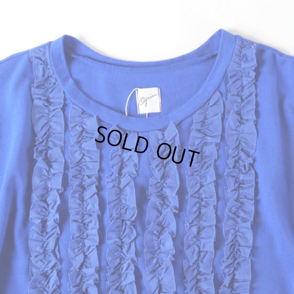 画像3: grin / グリン ベーシック天竺 フリルギャザーT (3)