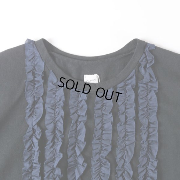 画像15: grin / グリン ベーシック天竺 フリルギャザーT (15)