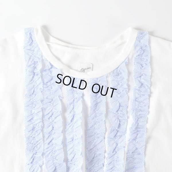 画像11: grin / グリン ベーシック天竺 フリルギャザーT (11)