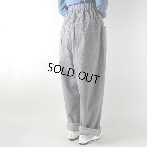 画像12: NARU / ナル 先染めヒッコリーノッポパンツ (12)