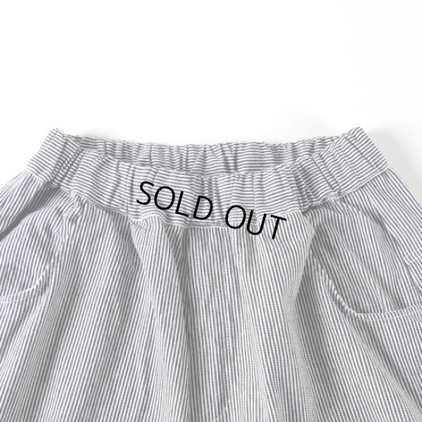 画像2: NARU / ナル 先染めヒッコリーノッポパンツ (2)