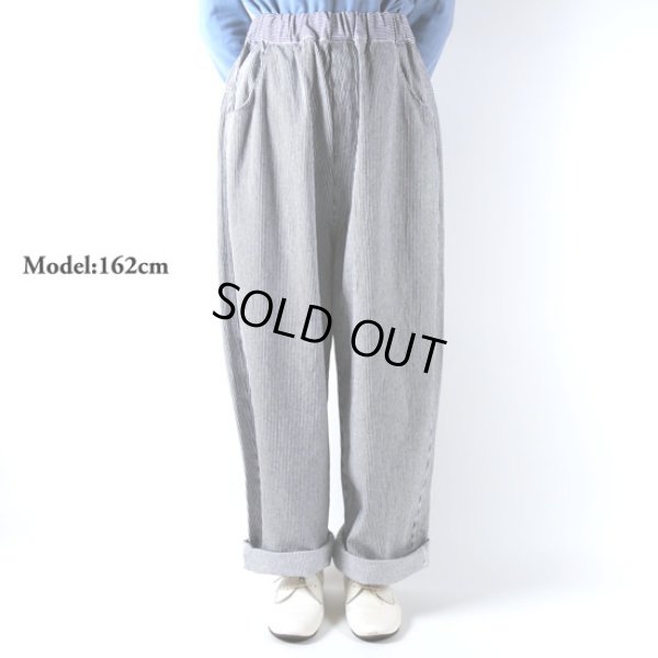 画像8: NARU / ナル 先染めヒッコリーノッポパンツ (8)