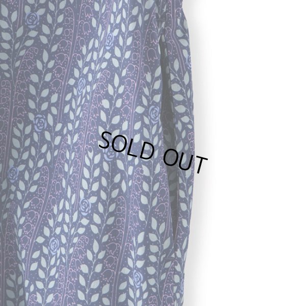 画像17: PONT DE CHALONS / ポンデシャロン ミュゲローズプリント ギャザーネックワンピース (17)