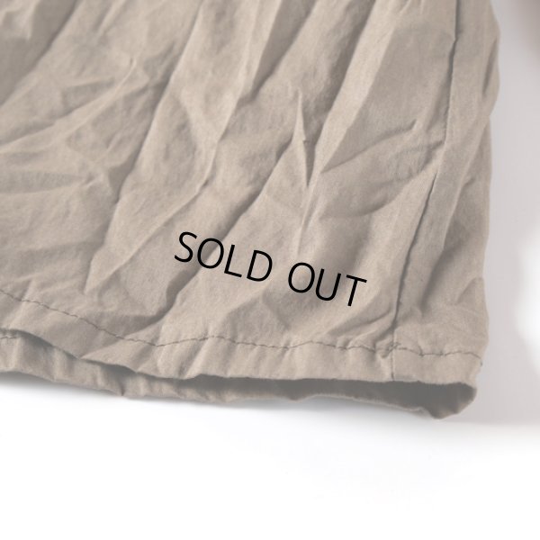 画像6: grin / グリン コーマ天竺×布帛スモッグカーディガン (6)