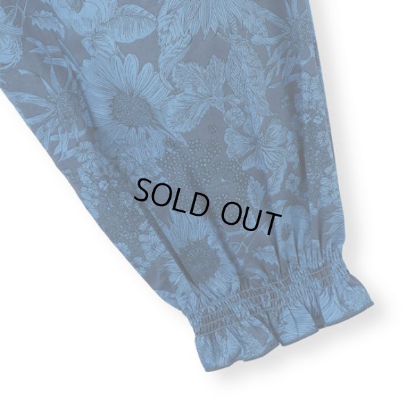 画像9: sosotto / ソソット リネンコットンLIBERTY袖ドッキングプルオーバー7分袖 (9)