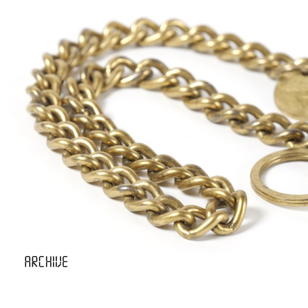 画像7: TIDEWAY / タイドウェイ 真鍮ウォレットチェーン レザーケース付き (7)