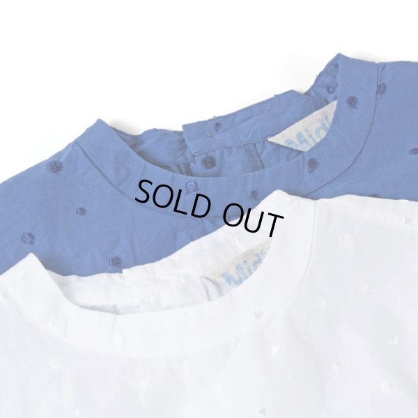 画像11: MidiUmi / ミディウミ ドットワイドシャツプルオーバー (11)