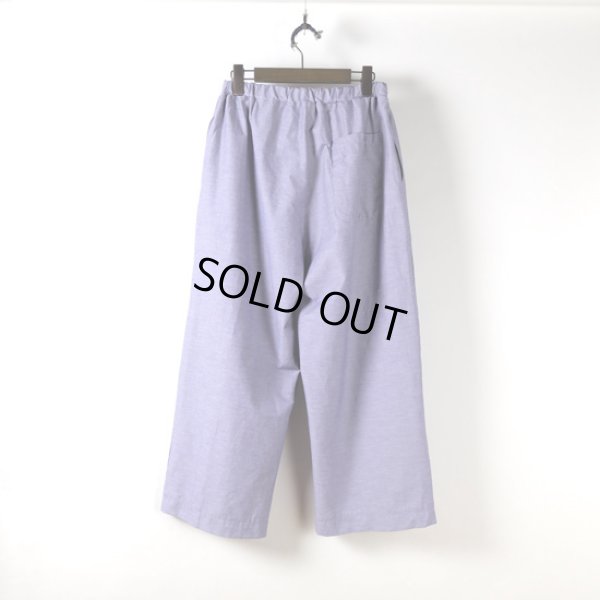 画像8: prit / プリット 綿麻ストレッチ ワイドパンツ (8)