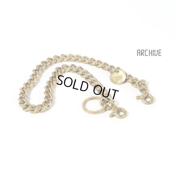 画像3: TIDEWAY / タイドウェイ 真鍮ウォレットチェーン レザーケース付き (3)