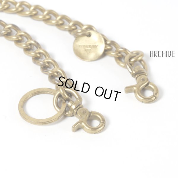 画像4: TIDEWAY / タイドウェイ 真鍮ウォレットチェーン レザーケース付き (4)