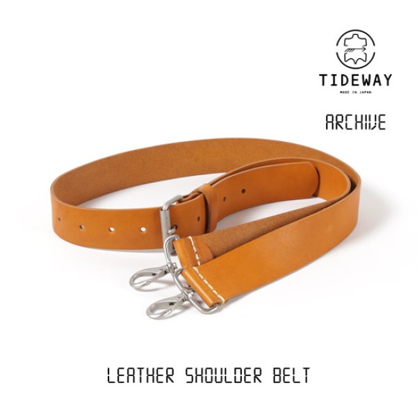 画像2: TIDEWAY / タイドウェイ レザーショルダーストラップ (2)