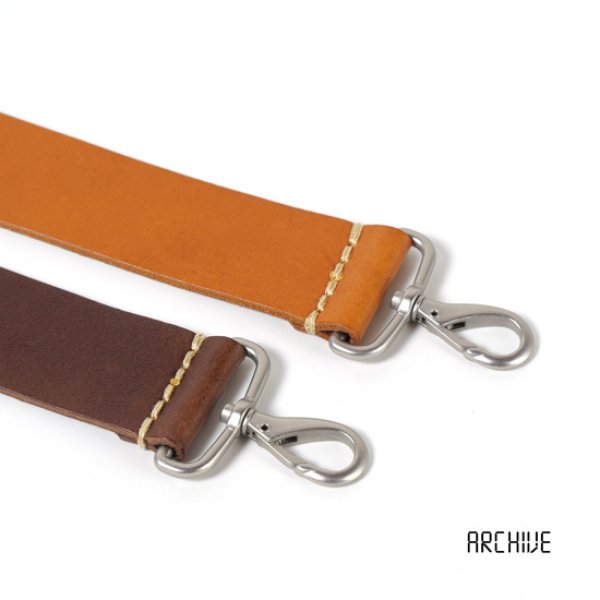 画像7: TIDEWAY / タイドウェイ レザーショルダーストラップ (7)