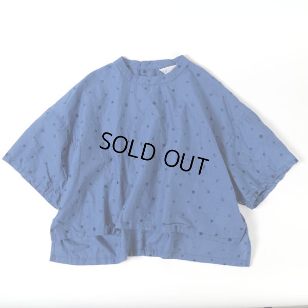 画像2: MidiUmi / ミディウミ ドットワイドシャツプルオーバー (2)