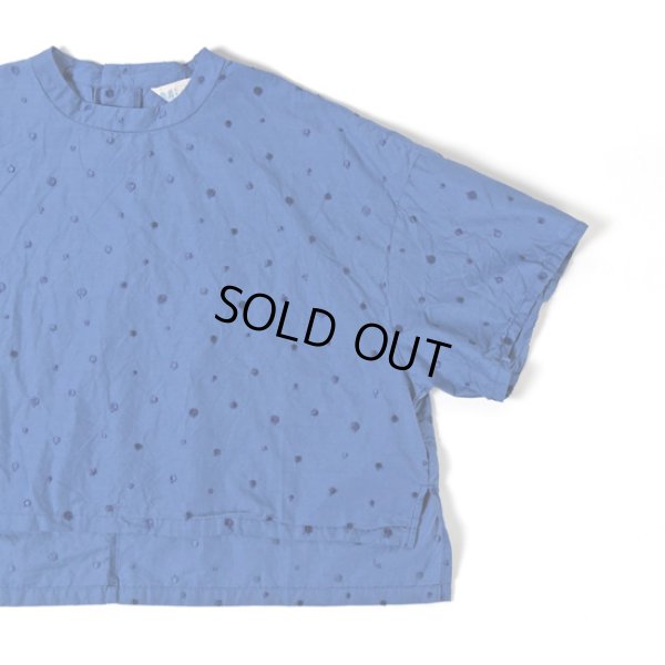 画像6: MidiUmi / ミディウミ ドットワイドシャツプルオーバー (6)