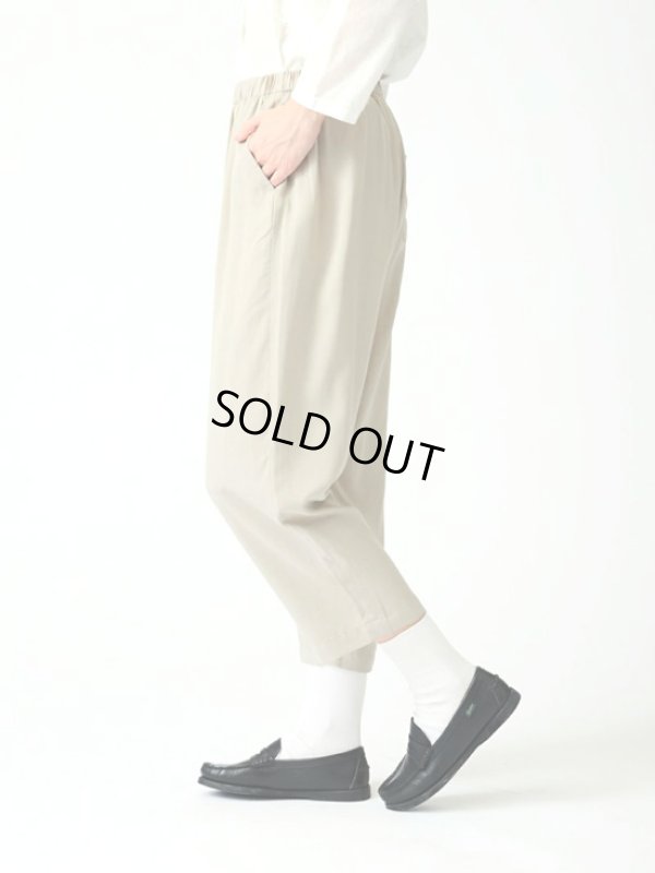 画像9: mizuiroind / ミズイロインド タックイージーパンツ (9)