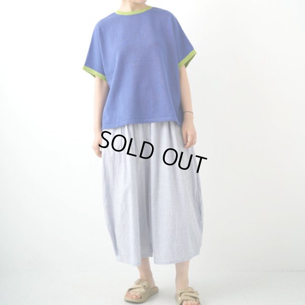 画像4: NATURAL LAUNDRY / ナテュラルランドリー リネンコットンニット 2WAY T (4)