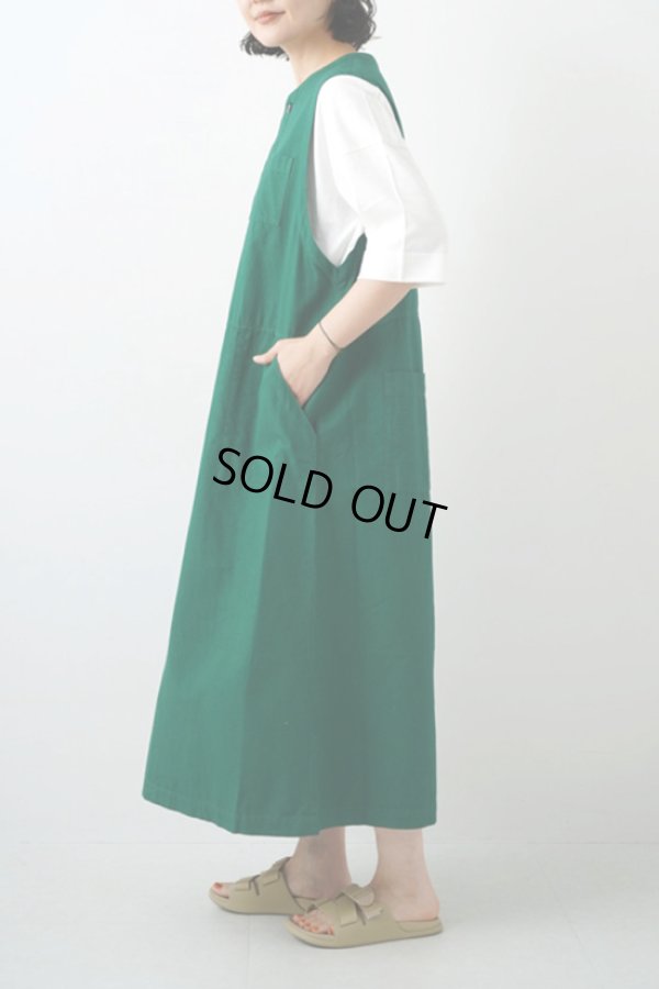 画像5: NATURAL LAUNDRY / ナテュラルランドリー シャークスキンオックス ワークジャンスカ (5)