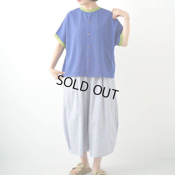 画像5: NATURAL LAUNDRY / ナテュラルランドリー リネンコットンニット 2WAY T (5)