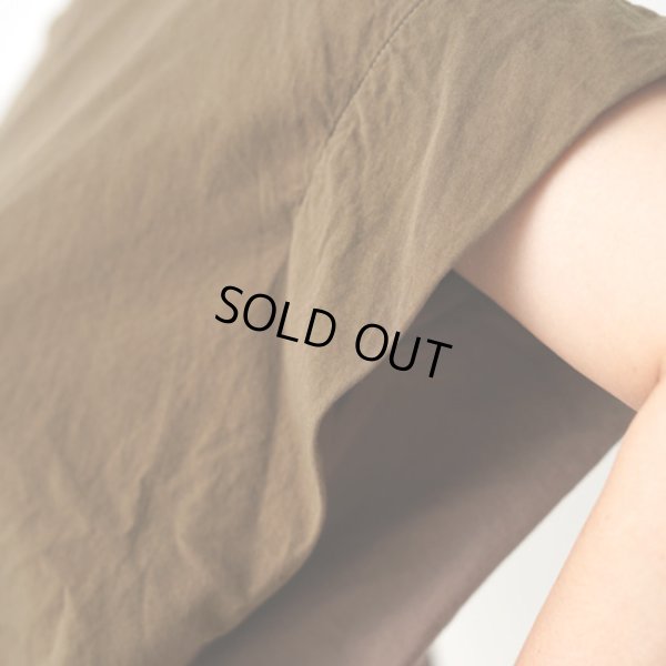 画像5: grin / グリン コーマ天竺×布帛 サックプルオーバー (5)