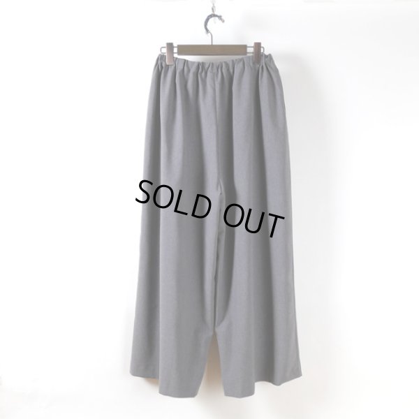 画像8: mizuiroind / ミズイロインド ポプリン ワイドイージーパンツ (8)