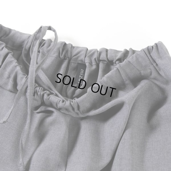 画像3: mizuiroind / ミズイロインド ポプリン ワイドイージーパンツ (3)