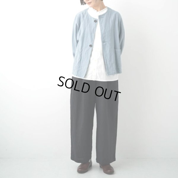 画像8: grin / グリン 綿麻バックサテン ドルマンジャケット (8)