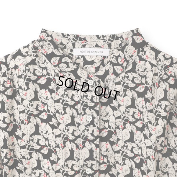 画像10: PONT DE CHALONS / ポンデシャロン リーフプリントワンピース (10)