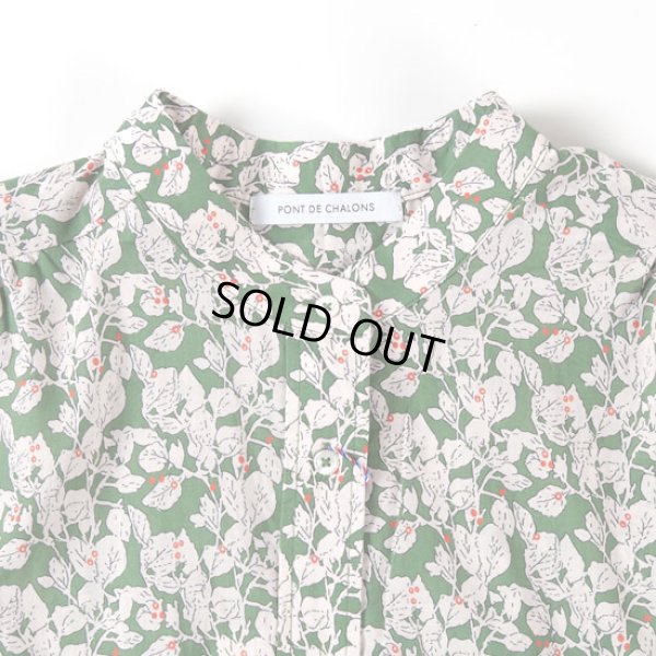 画像4: PONT DE CHALONS / ポンデシャロン リーフプリントワンピース (4)