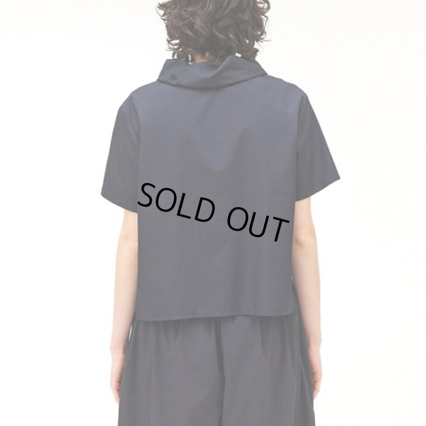 画像8: mizuiroind / ミズイロインド ギャザーカラーハーフスリーブシャツ (8)