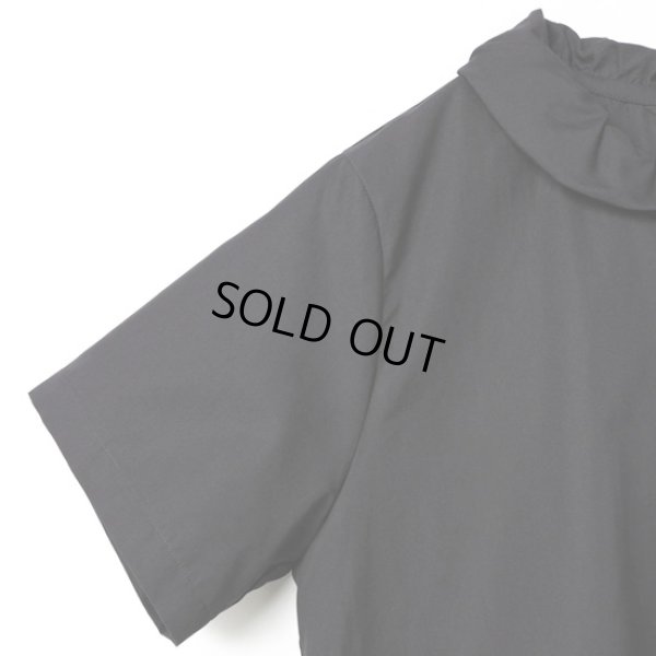 画像5: mizuiroind / ミズイロインド ギャザーカラーハーフスリーブシャツ (5)