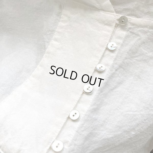 画像4: tumugu / ツムグ ラミーキャンバス フードブラウス (4)