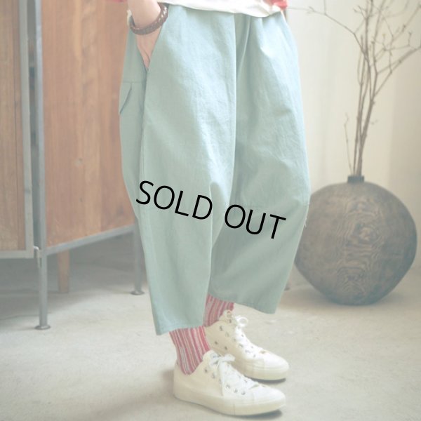 画像2: tumugu / ツムグ コットンリネンツイル ティンカーパンツ (2)