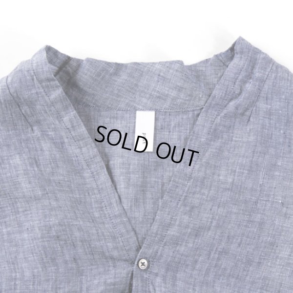 画像3: prit / プリット リネン裾ゴムカーディガン (3)