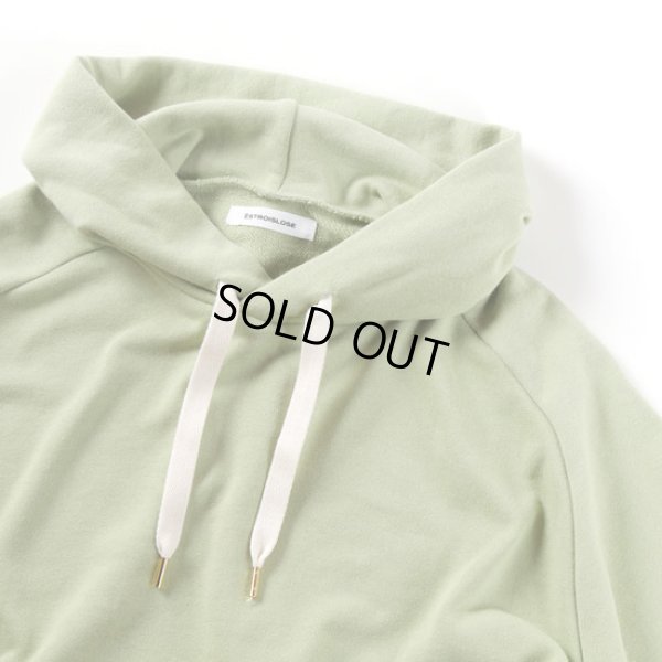 画像2: ESTROISLOSE / エストゥロワルーズ セントラル裏毛 フードプルオーバー (2)