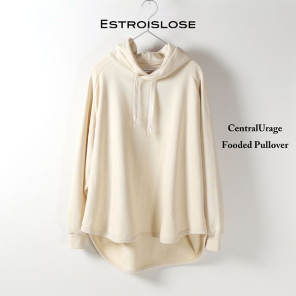 画像8: ESTROISLOSE / エストゥロワルーズ セントラル裏毛 フードプルオーバー (8)
