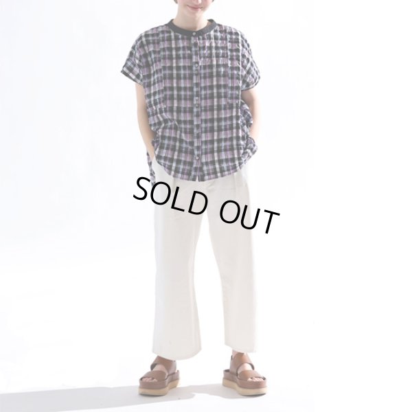 画像9: KELEN / ケレン 2WAYシルエットブラウス NORMA CHECK (9)