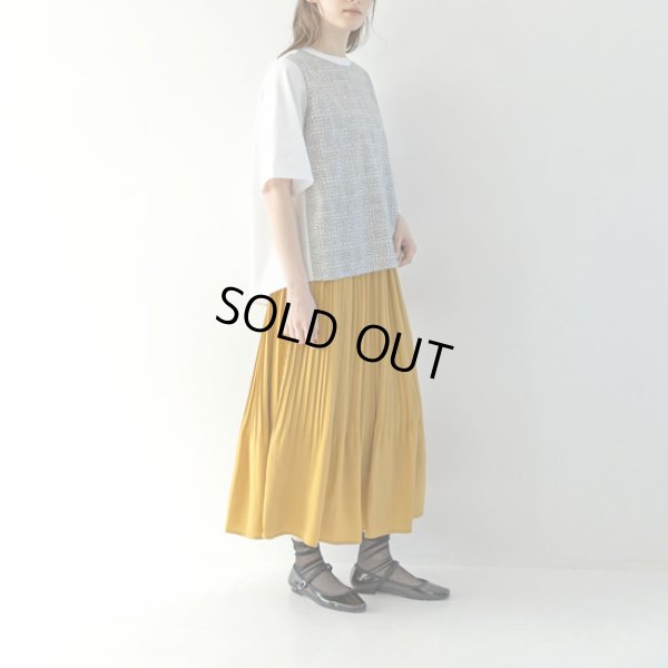 画像3: sosotto / ソソット 綿麻前⾝LIBERTY 後ろタックブラウス (3)